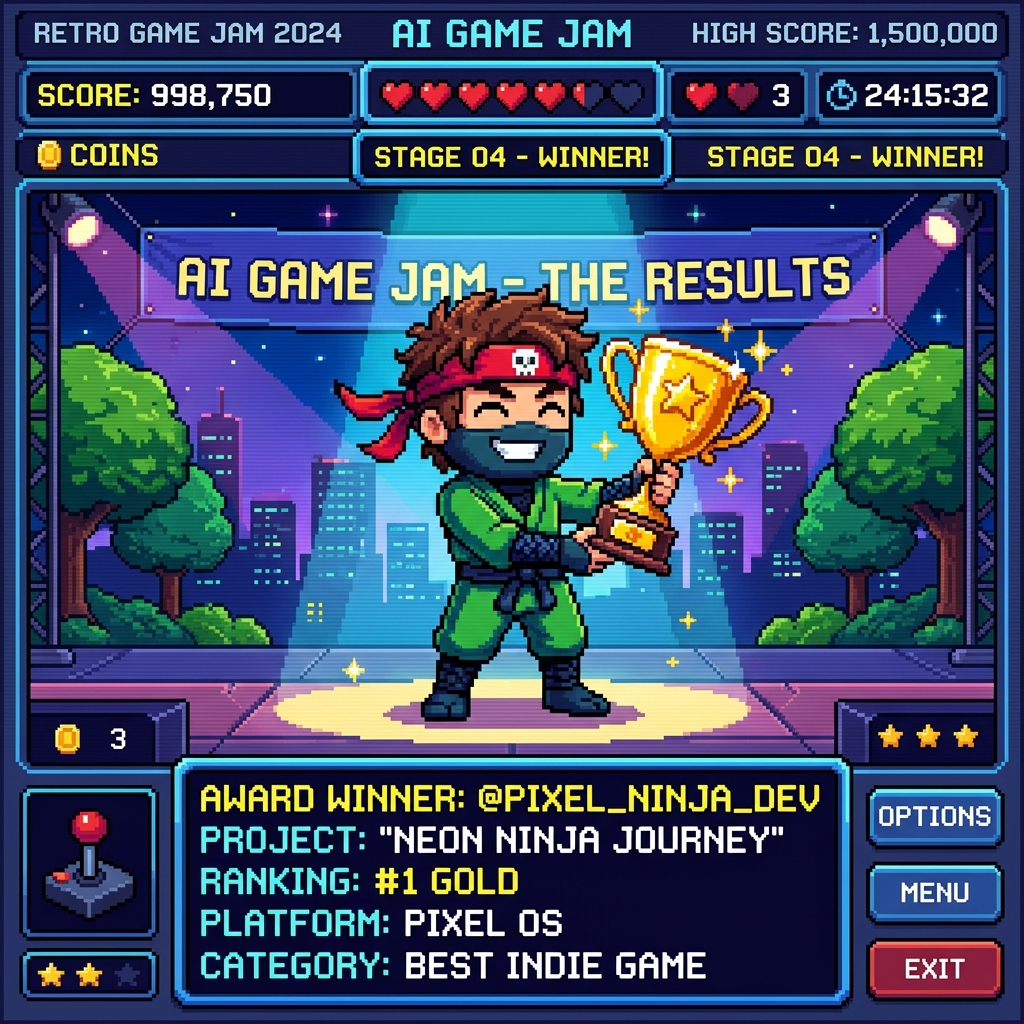 AI Game Jams: Go from Zero to Published in 48 Hours