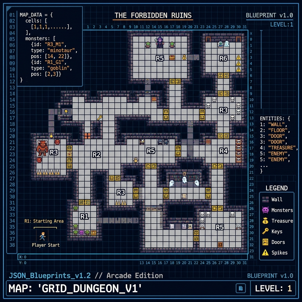 LLMs for Level Design: Procedural Generation Prompts